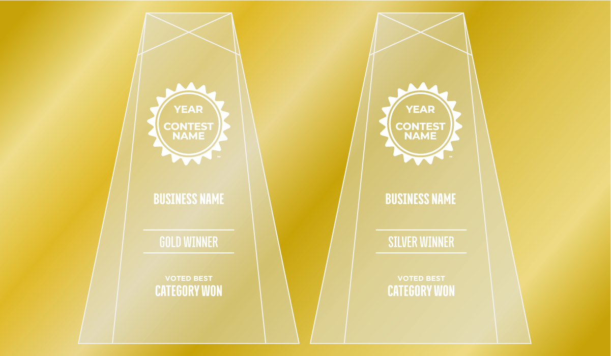 Pinnacle Acrylic with engraving